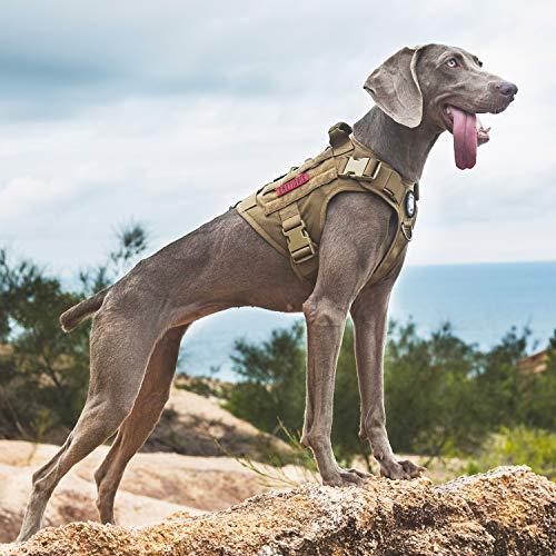 OneTigris Tactical Dog Harness - Fire Watcher Comfortable Patrol
