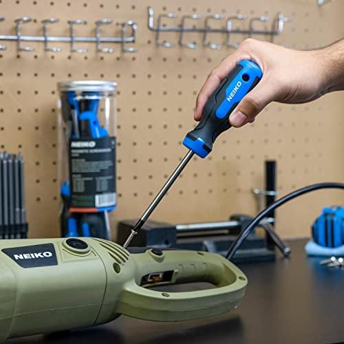 NEIKO 01378A Magnetic Screwdriver Set | 10 Piece | Phillips